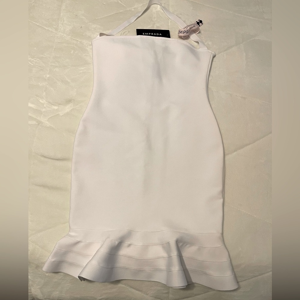New with tags Emprada halter top party dress.